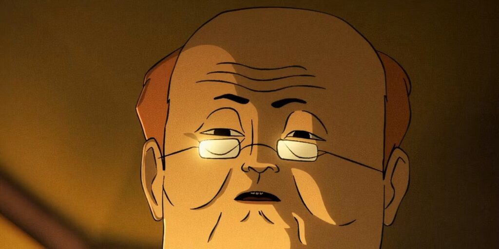 onas Backstein in Common Side Effects finale, smug and calculating before his psychedelic punishment begins to unravel everything.