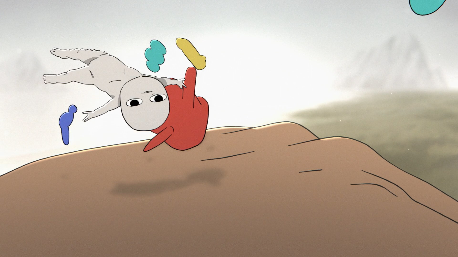 noticed those weird little white dudes popping up whenever someone takes the miraculous Blue Angel mushroom