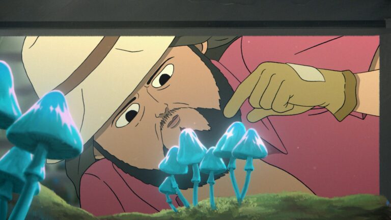 Blue Angel mushroom and its fungal oddities are pure eye candy