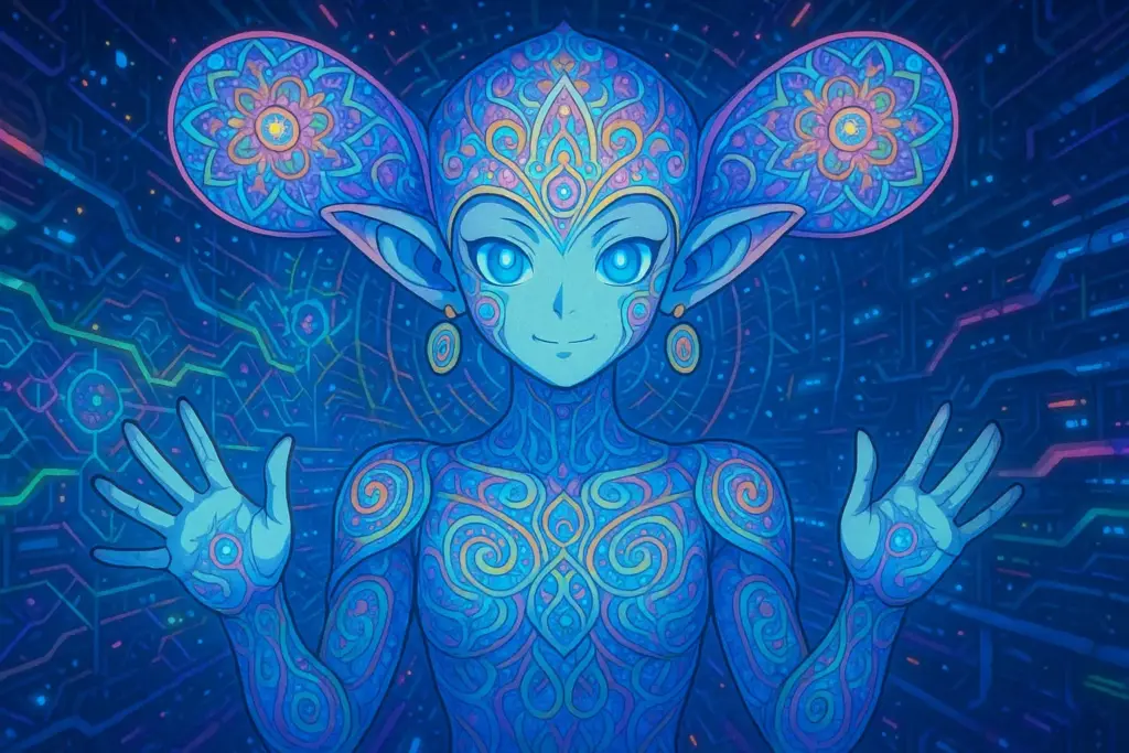 Machine Elves of Psychedelic Lore